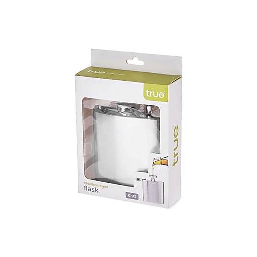 Order True Stainless Steel Flask (6 OZ) 131466 food online from Bevmo! store, Albany on bringmethat.com