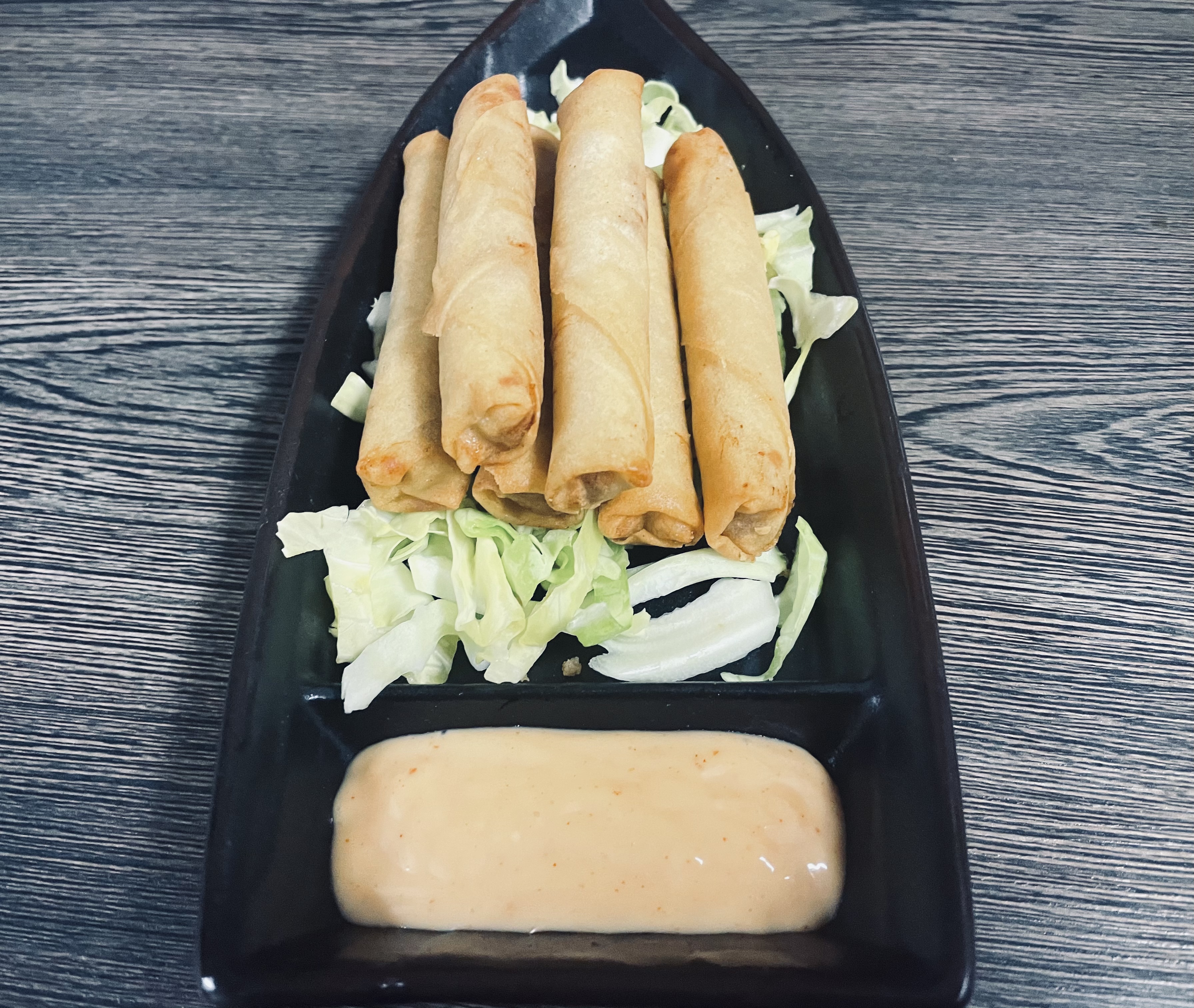 Order Lumpia (6pcs) food online from Genki House store, Brentwood on bringmethat.com