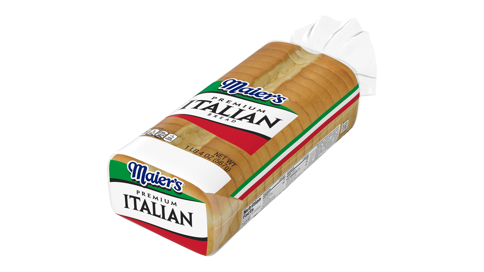 Order Maier's Premium Italian Bread, Traditional Thick Sliced Loaf, 20 Ounce Bag food online from Lula Convenience Store store, Evesham on bringmethat.com