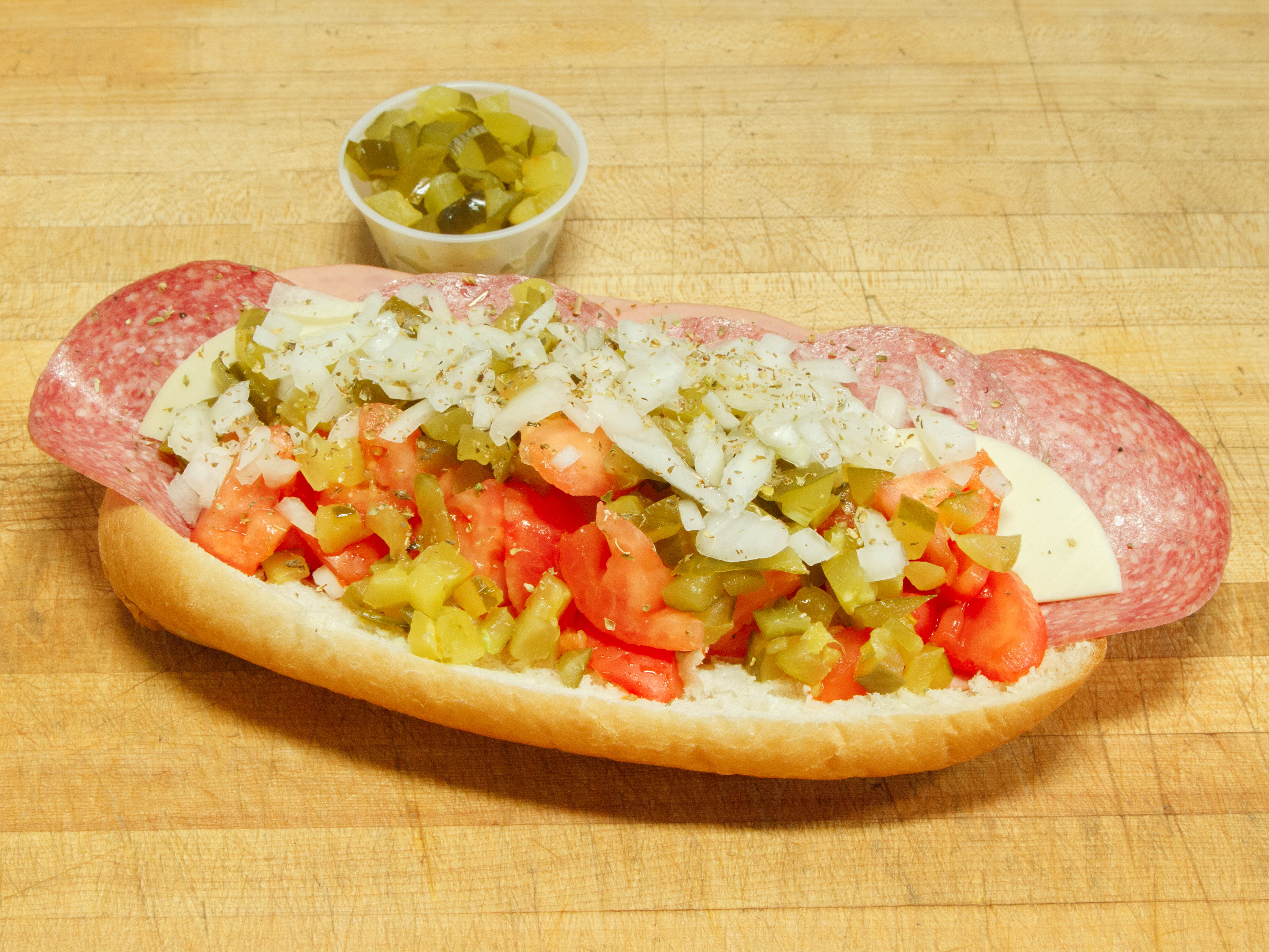 Order Italian Sub food online from Leone Sub & Pizza store, Somerville on bringmethat.com