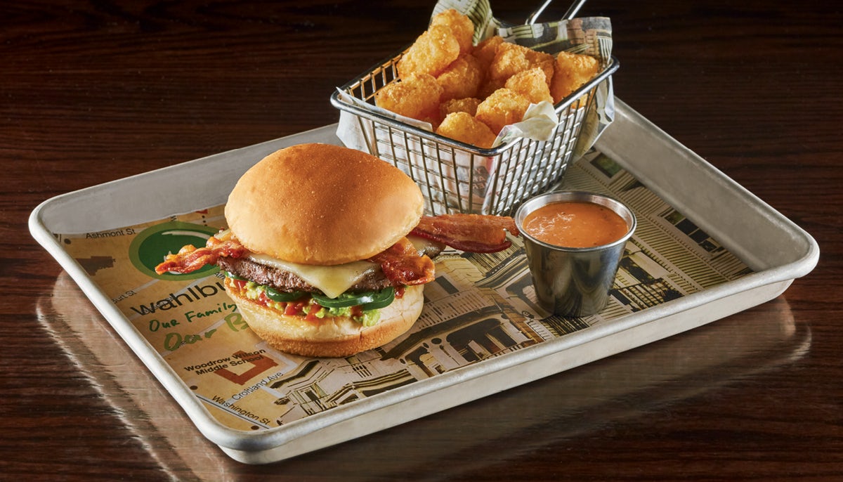 Order BBQ BACON BURGER food online from Wahlburgers store, Olathe on bringmethat.com