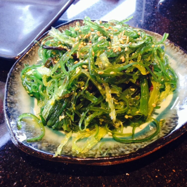 Order Seaweed Salad food online from Kobe Steak & Sushi Hibachi Grill & Bar store, Elk Grove on bringmethat.com