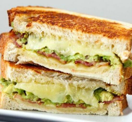 Order Bacon Avocado Grilled Cheese food online from IV Deli Mart store, Goleta on bringmethat.com