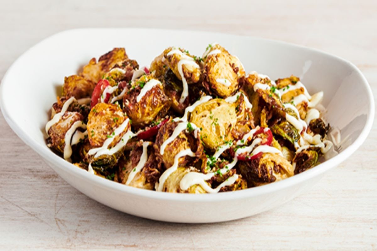 Order NEW! Over-the-Top Brussels Sprouts food online from Outback Steakhouse store, Atlanta on bringmethat.com