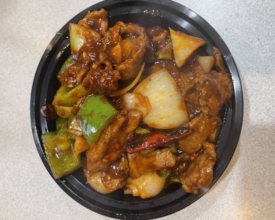 Order Hot and Spicy Beef  food online from Asian wok cafe store, Alexandria on bringmethat.com