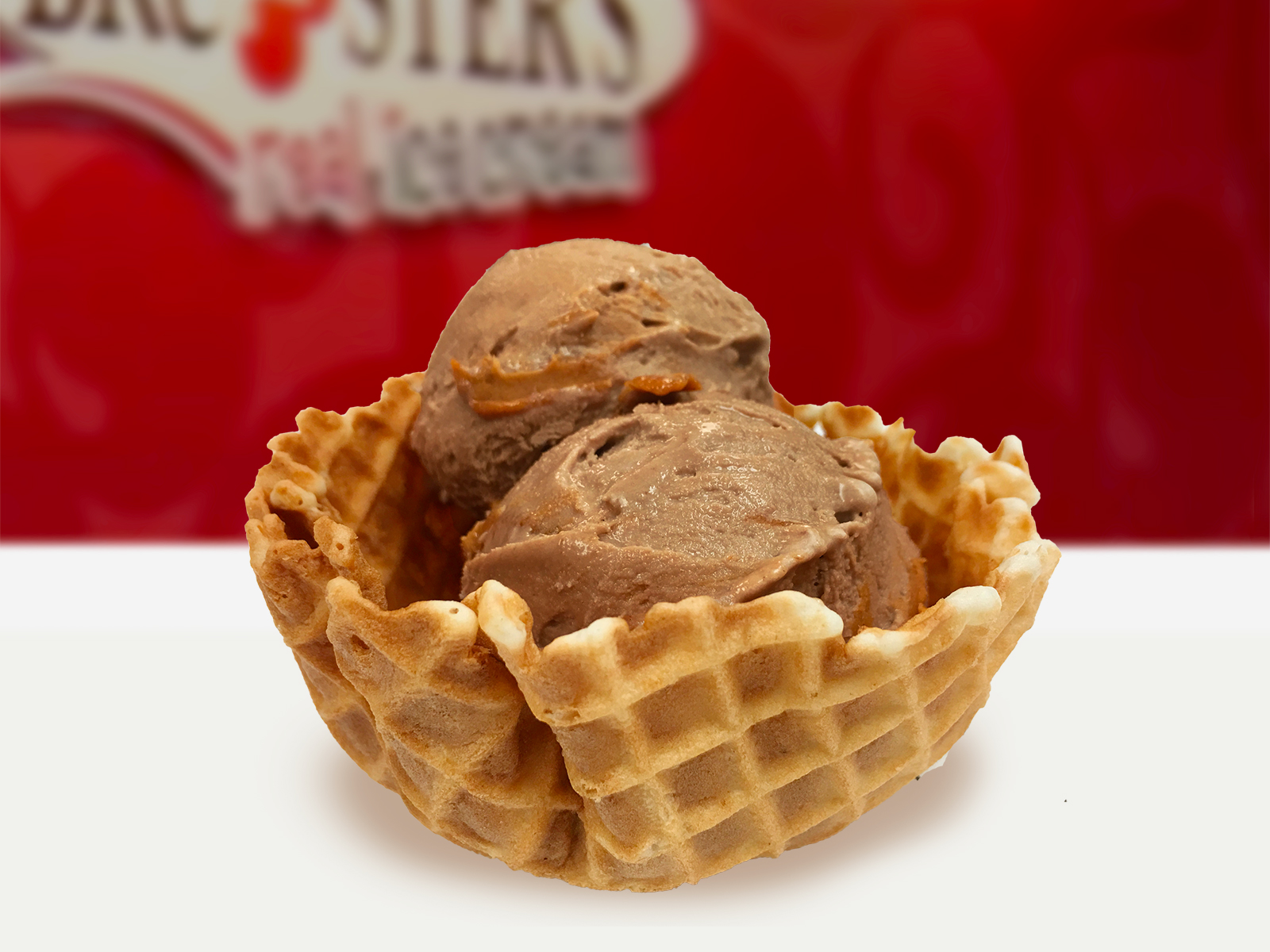 Order Small Waffle Bowl food online from Bruster Real Ice Cream store, Alpharetta on bringmethat.com