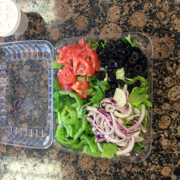 Order Garden Salad food online from Old Sicily Pizza store, North Hollywood on bringmethat.com