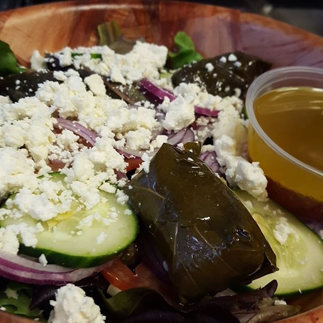 Order Greek Salad food online from Beckman's Deli & Grill store, Belmar on bringmethat.com