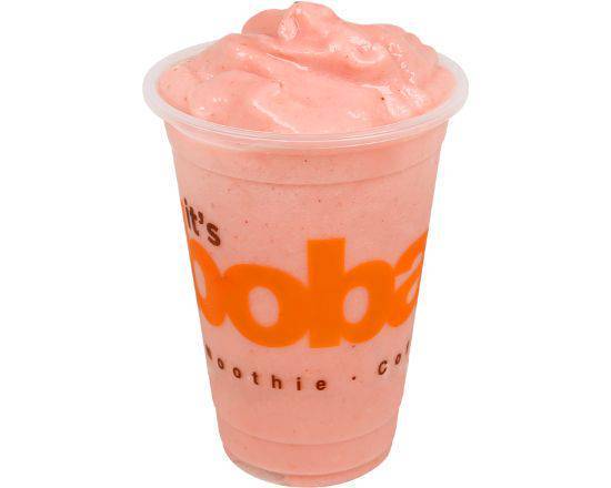 Order Strawberry Mango Smoothie food online from Boba Time store, Riverside on bringmethat.com