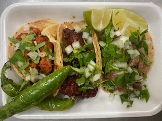 Order 3 Mini Taco food online from Sayulitas Mexican Food store, Escondido on bringmethat.com
