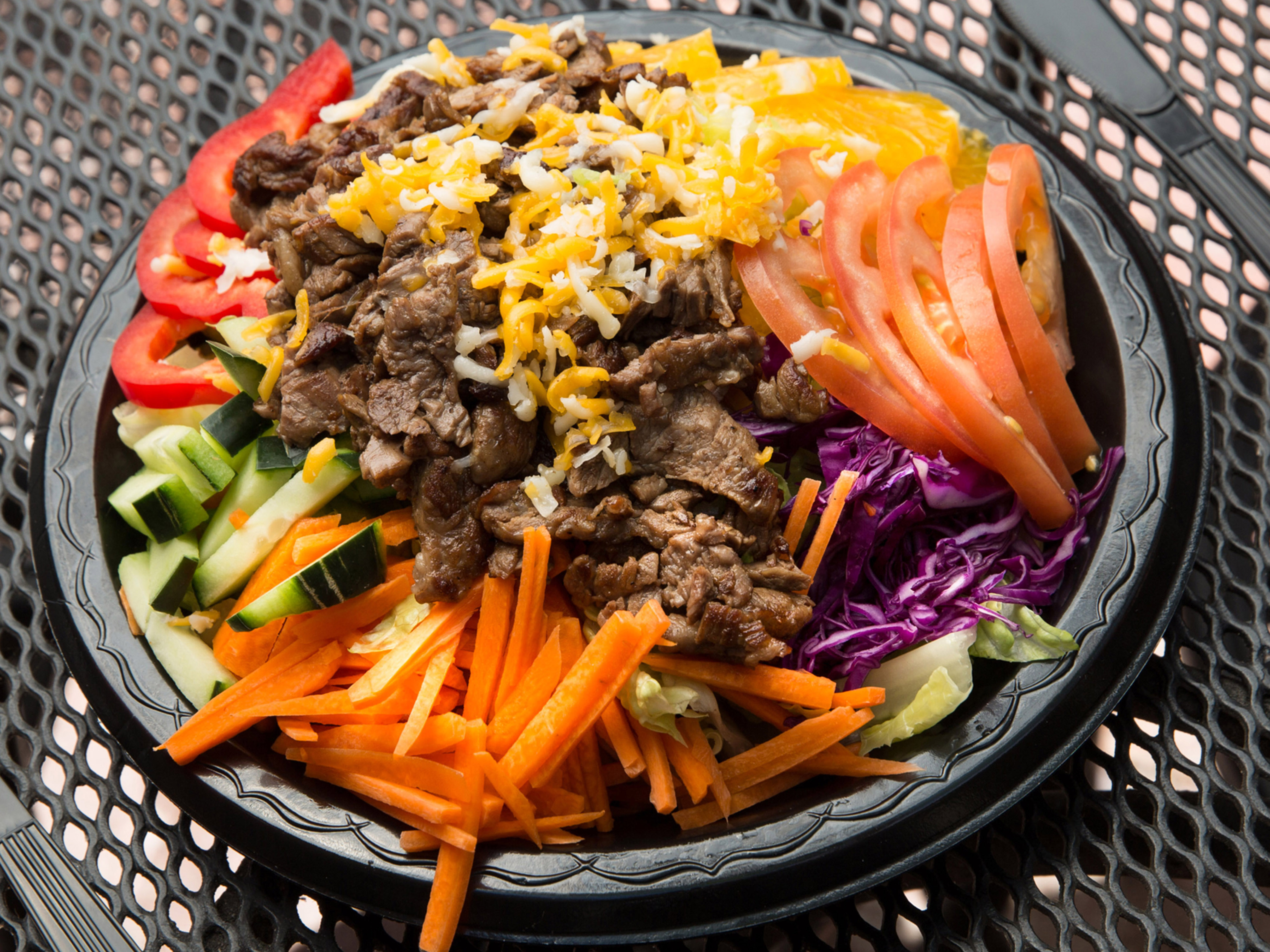Order Carne Asada Salad food online from Jalapeños Don Jefe store, Orange on bringmethat.com
