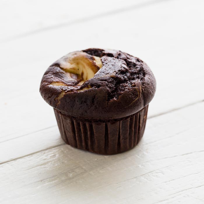 Order Chocolate Cream Cheese Cupcake food online from The Coffee Mill store, Oakland on bringmethat.com