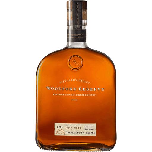 Order Woodford Reserve Kentucky Straight Bourbon (1.75 LTR) 78590 food online from BevMo! store, Colma on bringmethat.com