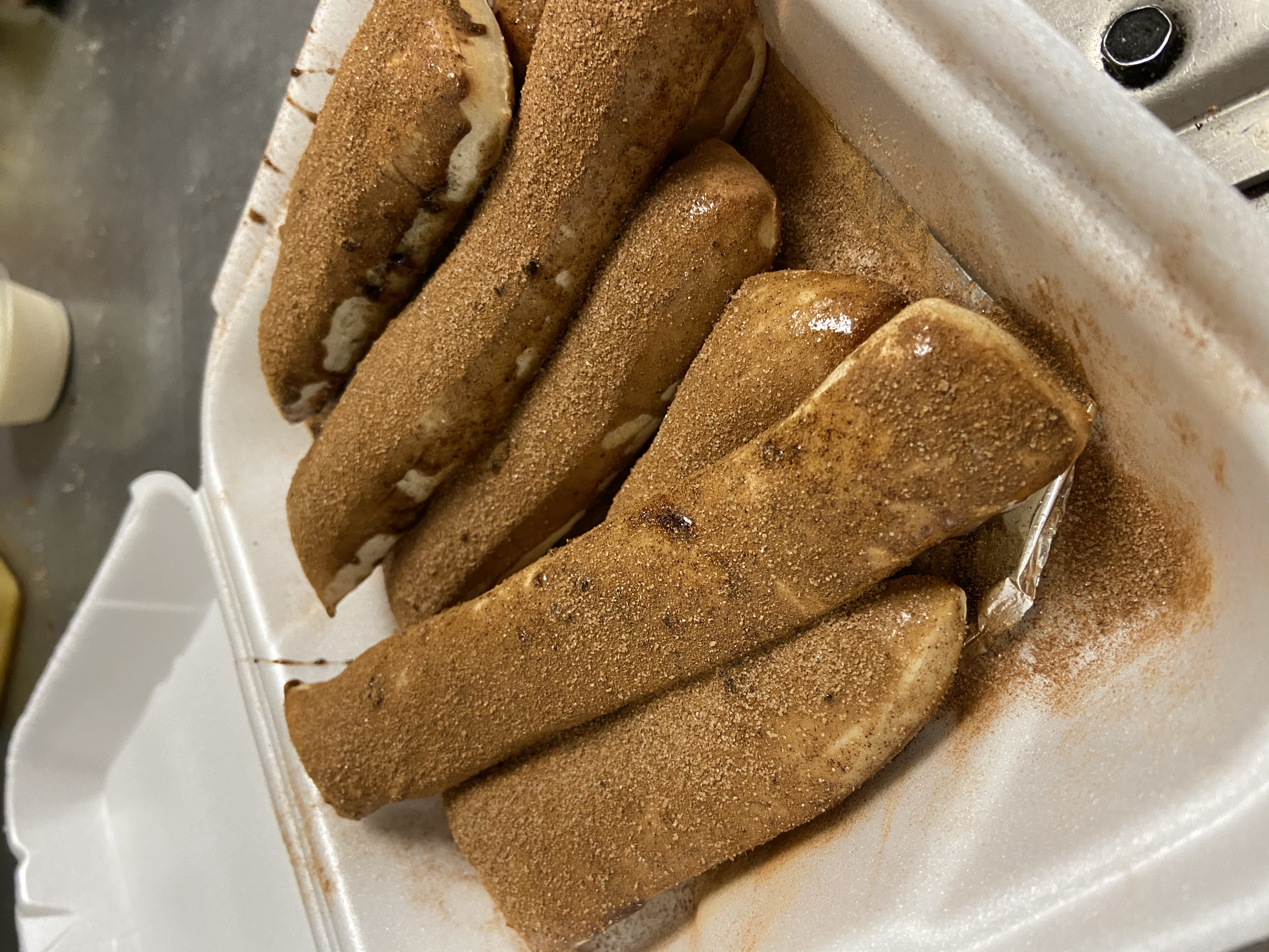 Order Cinnamon Breadsticks food online from Papa G's Pizza, Pasta Cafe store, Wildomar on bringmethat.com