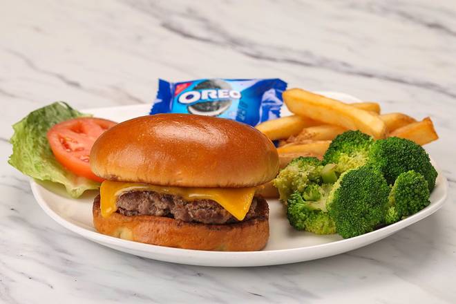 Order Kids Burger food online from Firebirds Wood Fired Grill store, Eatontown on bringmethat.com