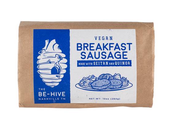 Order BE-Hive Vegan Breakfast Sausage food online from The Be-Hive store, Nashville on bringmethat.com