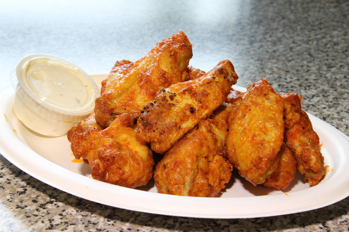Order 10 Piece BBQ Wings food online from Chicago Pizza store, San Leandro on bringmethat.com