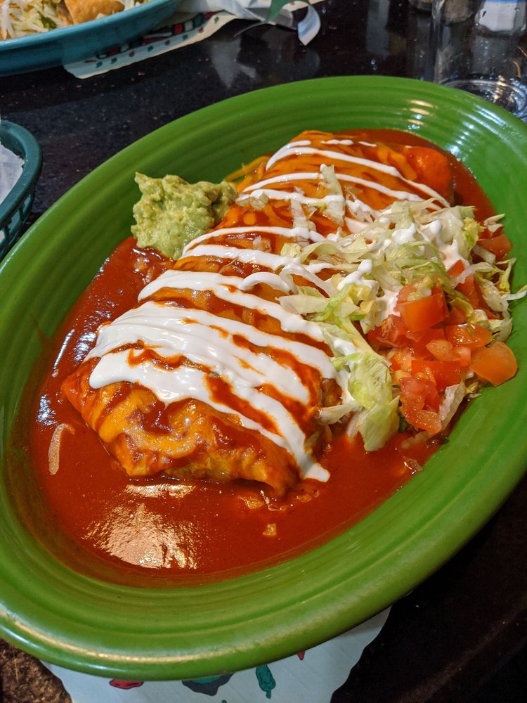 Order 1. Vegetarian Burrito food online from Tacos Jalisco Mexican Food store, Denver on bringmethat.com