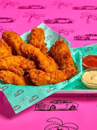 Order Eight Crispy Tenders food online from Another Wing By Dj Khaled store, Union City on bringmethat.com