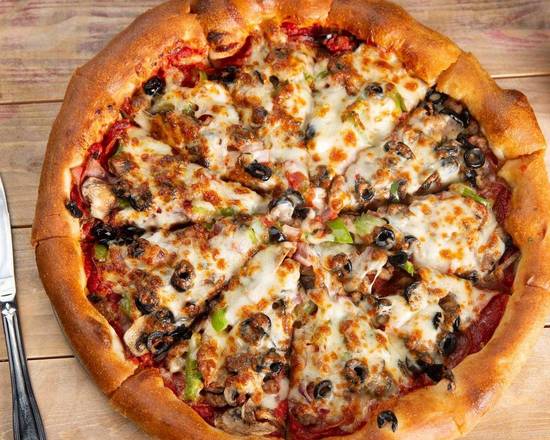 Order The King Pizza food online from Palios Pizza Cafe store, Katy on bringmethat.com