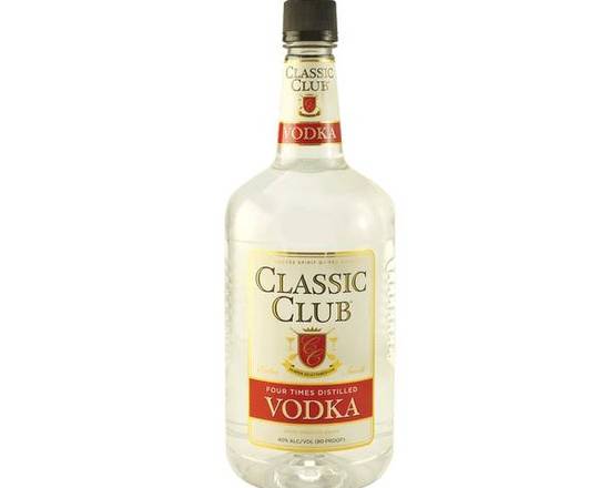 Order Classic Club Vodka, 1.75L bottle (40% ABV) food online from Central Liquor Market store, Los Angeles on bringmethat.com