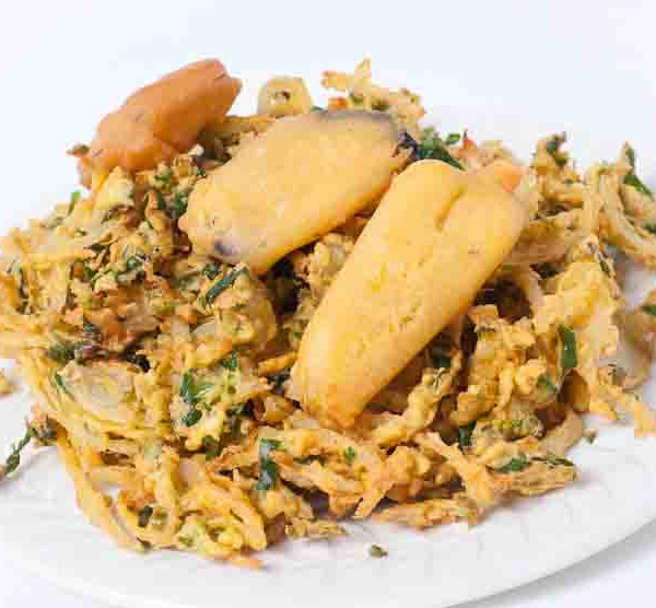 Order Mixed Pakora food online from Priya Indian Cuisine store, Troy on bringmethat.com