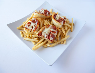 Order Mini Pizza  food online from El Marisquero Bar & Grill store, El Monte on bringmethat.com