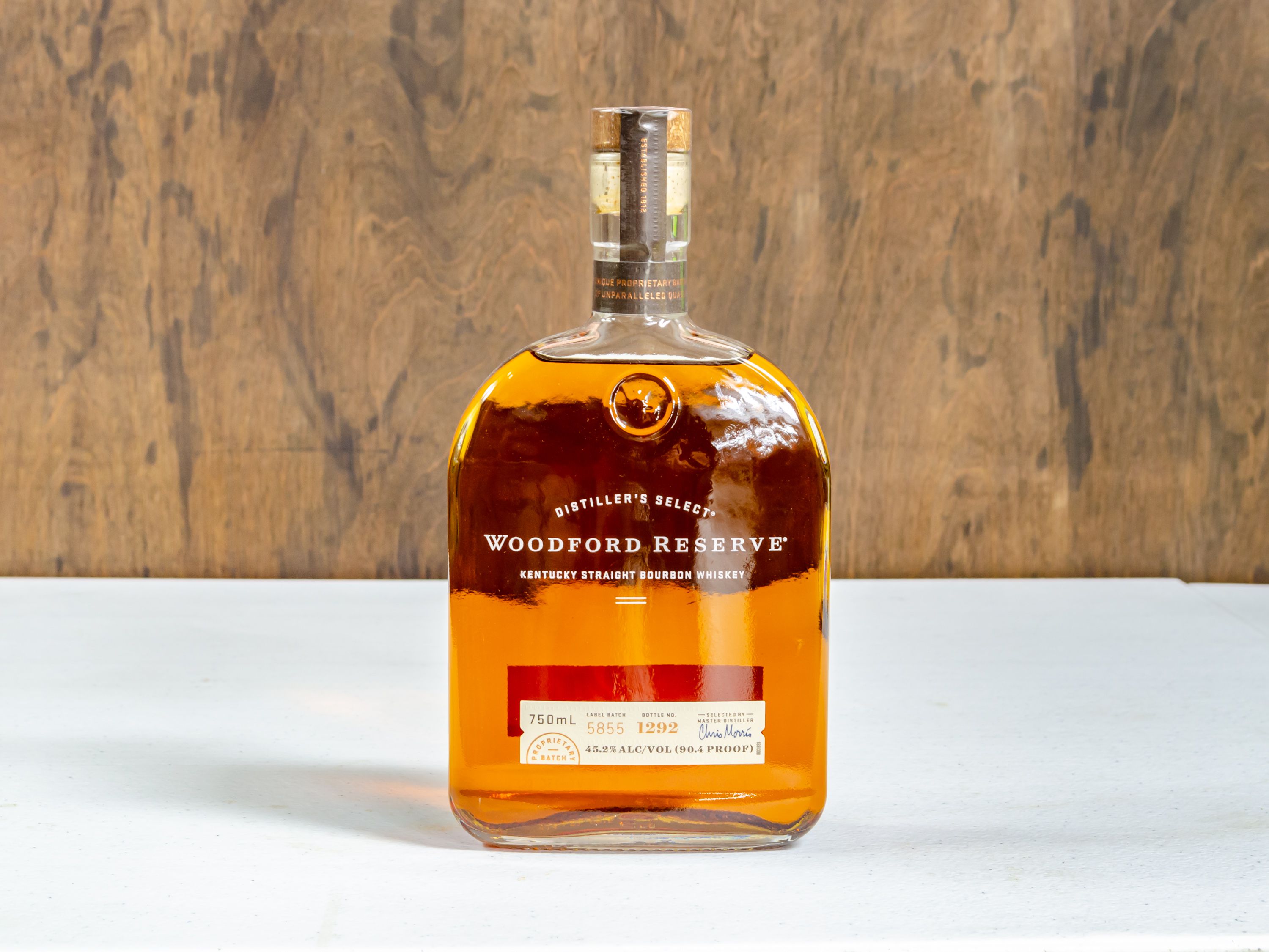Order Woodford Reserve, 750 ml. Bourbon  food online from Liquorama store, Hyde Park on bringmethat.com