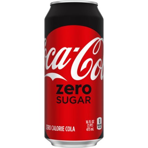 Order Coke Zero 16oz Can food online from Speedway store, Centerville on bringmethat.com