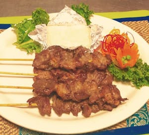 Order Chicken Satay food online from Thai Hot store, Minot on bringmethat.com