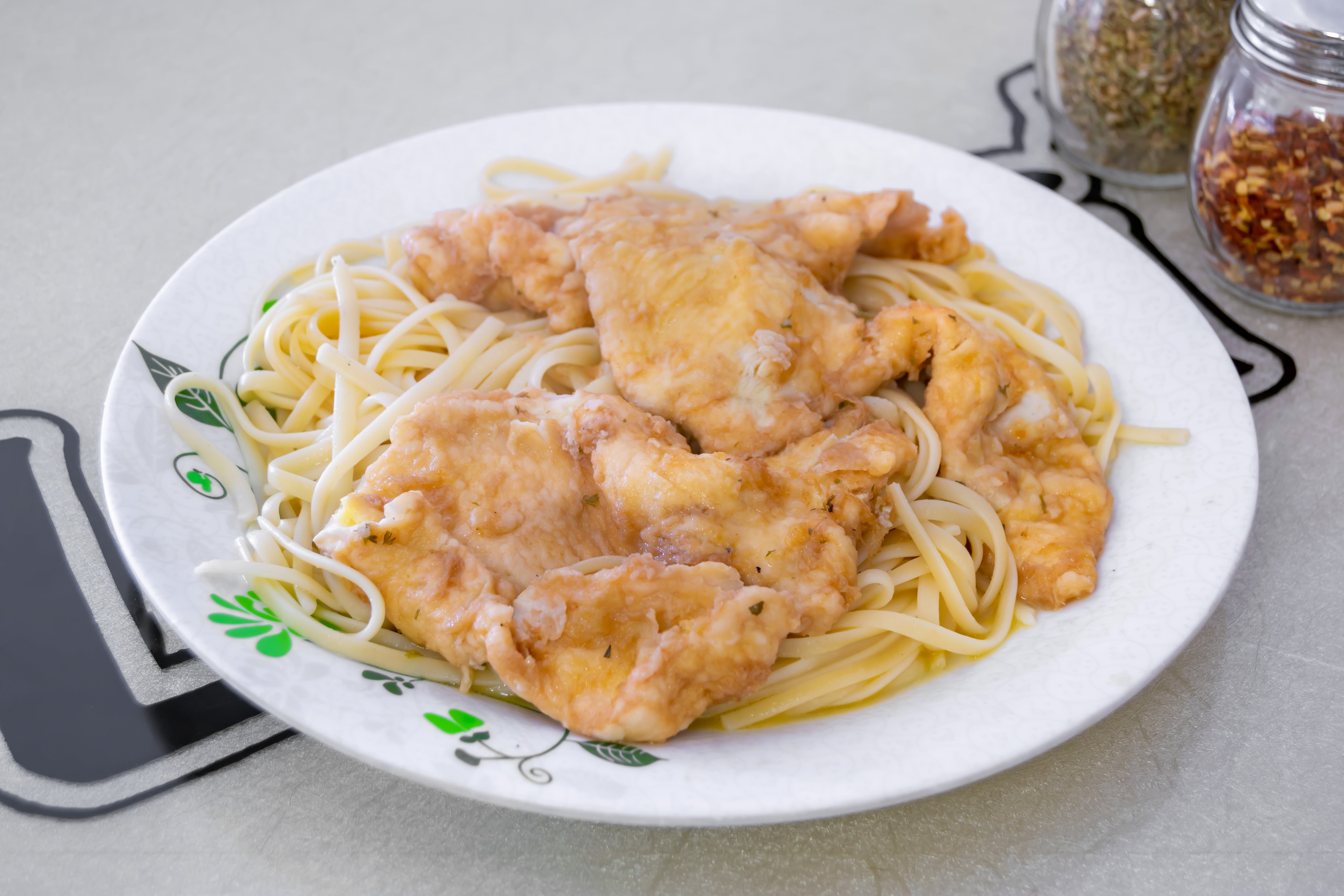 Order Chicken Francese - Dinner food online from Luigi New York Style Pizza store, South Plainfield on bringmethat.com