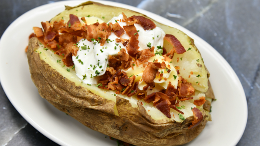 Order Jumbo Baked Potato food online from Morton's store, Charlotte on bringmethat.com