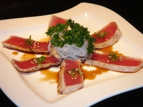 Order Tataki (Beef/Tuna/Salmon) food online from Genki Ya Organic Sushi store, Boston on bringmethat.com
