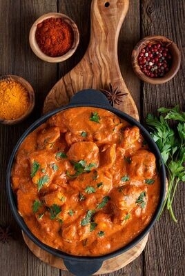 Order Chicken Tikka Masala food online from Peacock Indian Cuisine store, Plano on bringmethat.com