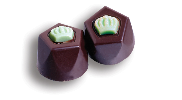 Order French Mint Truffle food online from Le Chocolat store, Williamsport on bringmethat.com