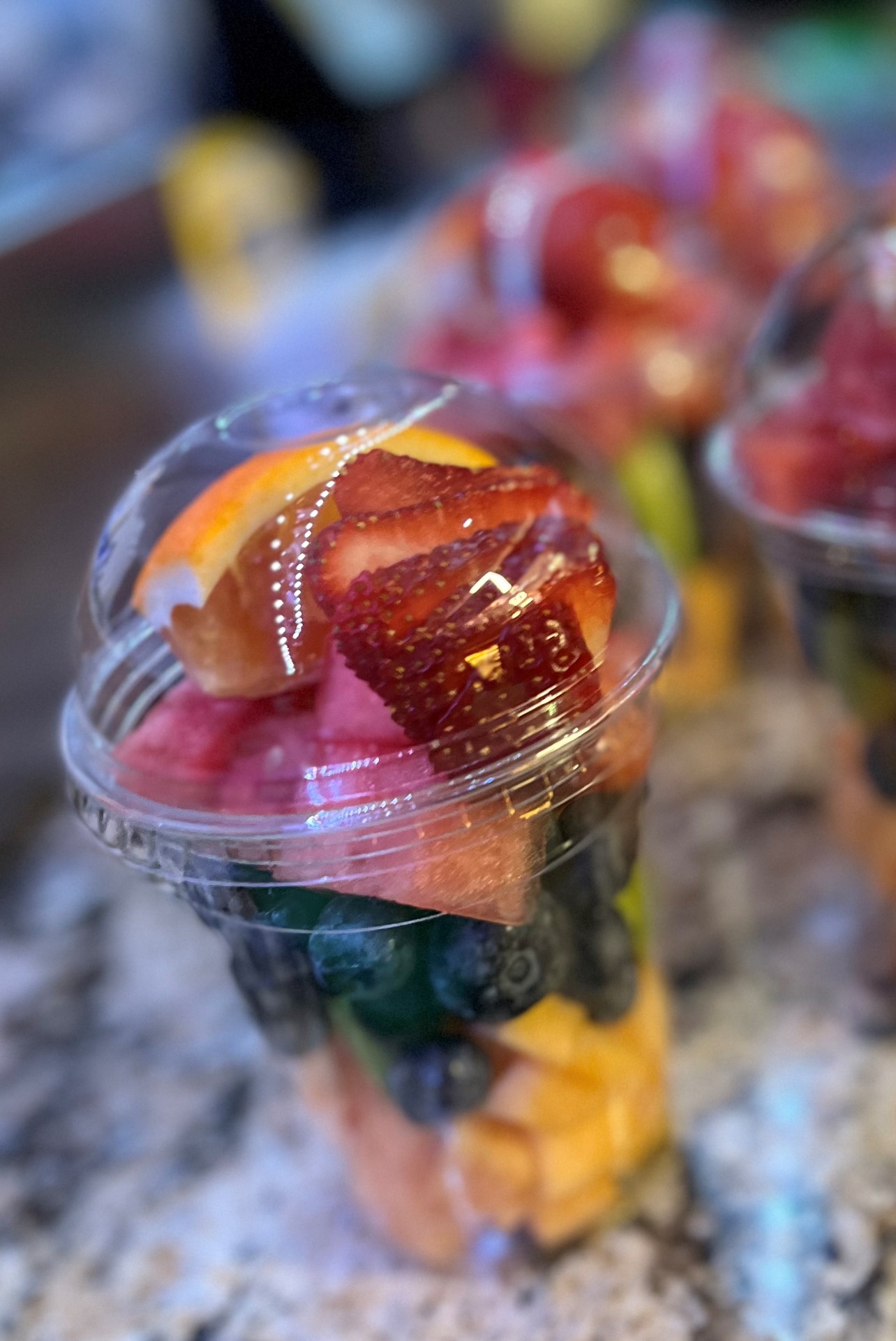 Order fruit salad cup 12oz food online from Sushitobox store, Newark on bringmethat.com