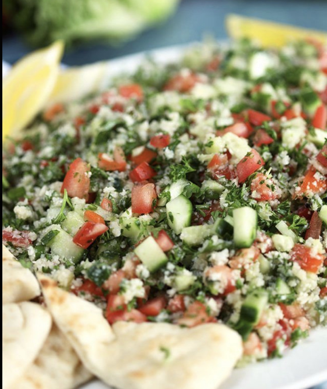 Order Tabouli Salad food online from District North store, Columbus on bringmethat.com