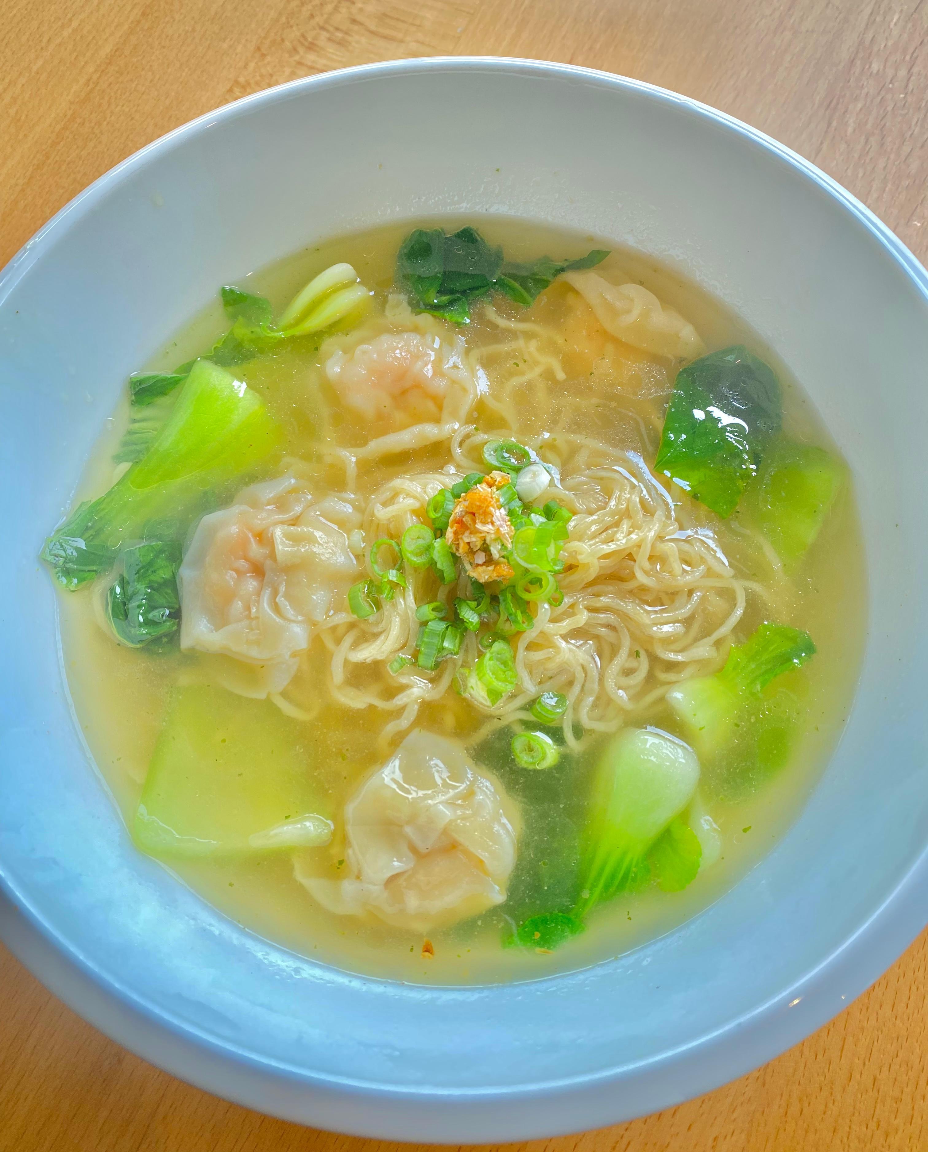 Order Shrimp Wonton Noodle Soup food online from Hidden Garden Thai Cuisine store, Culver City on bringmethat.com