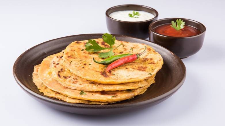 Order Paratha Bread food online from The Indian Spice Palace store, Chicago on bringmethat.com