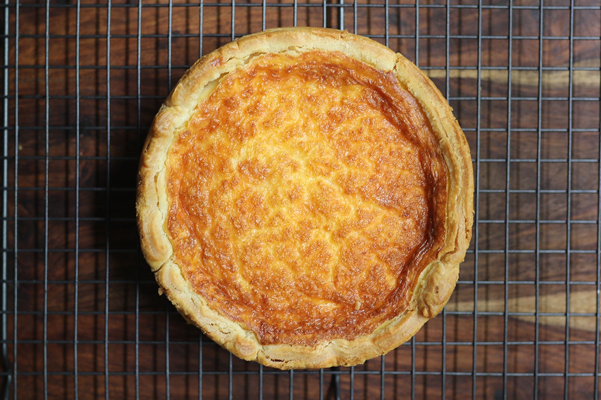 Order Four Cheese Quiche food online from Lazy Dog store, Cupertino on bringmethat.com