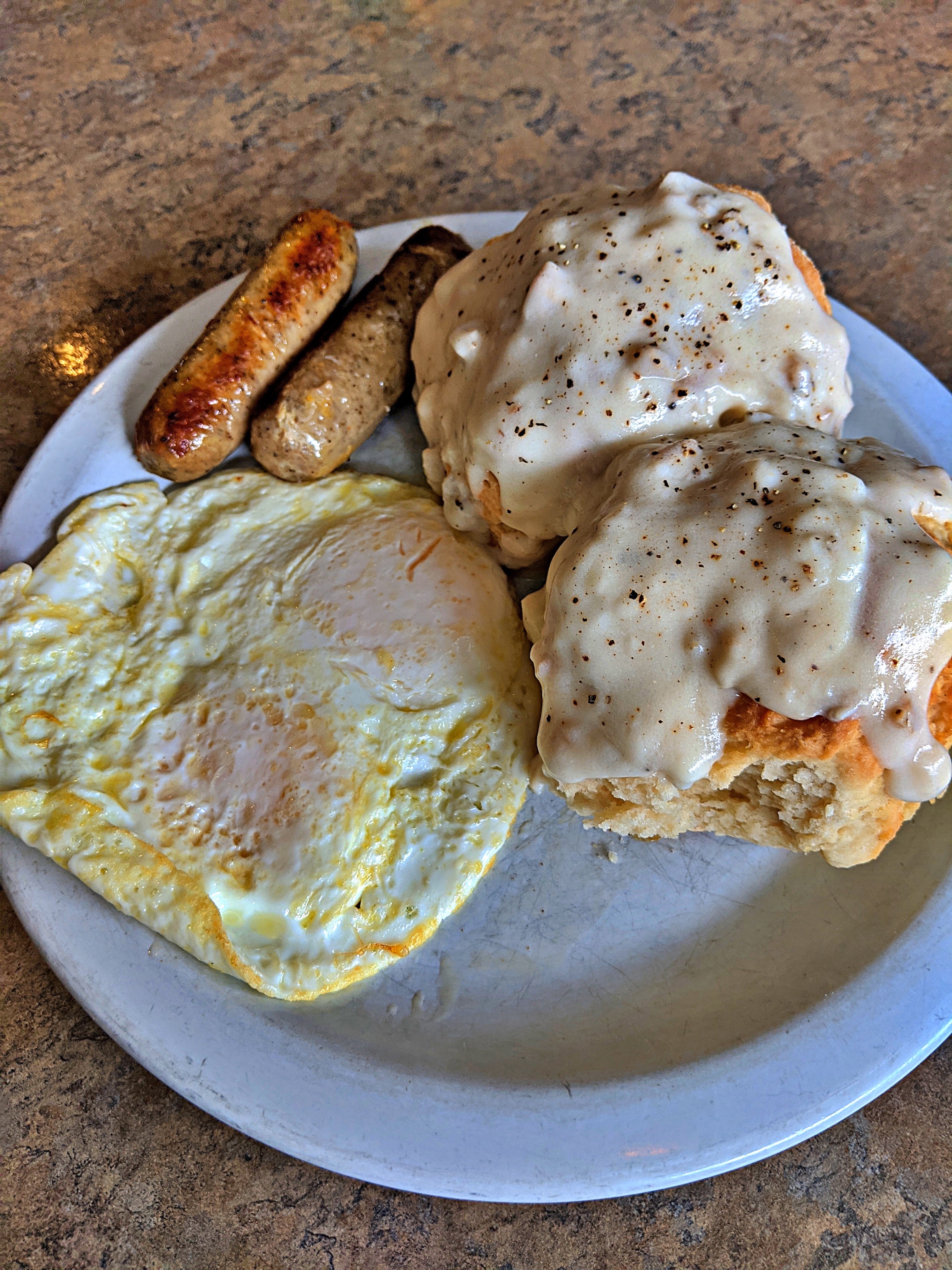 Order Biscuits and Gravy Breakfast food online from Sassy Onion store, Salem on bringmethat.com