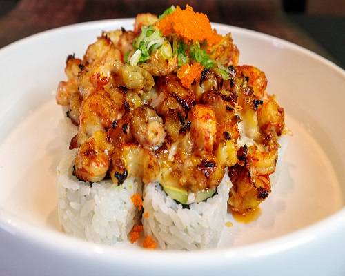 Order Baked Crawfish Roll food online from Sushi Factory store, Azusa on bringmethat.com