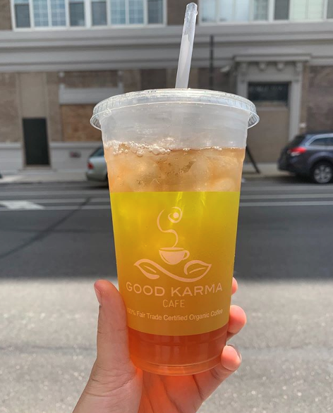 Order 16 oz. Iced Tea food online from Good Karma Enterprises store, Philadelphia on bringmethat.com