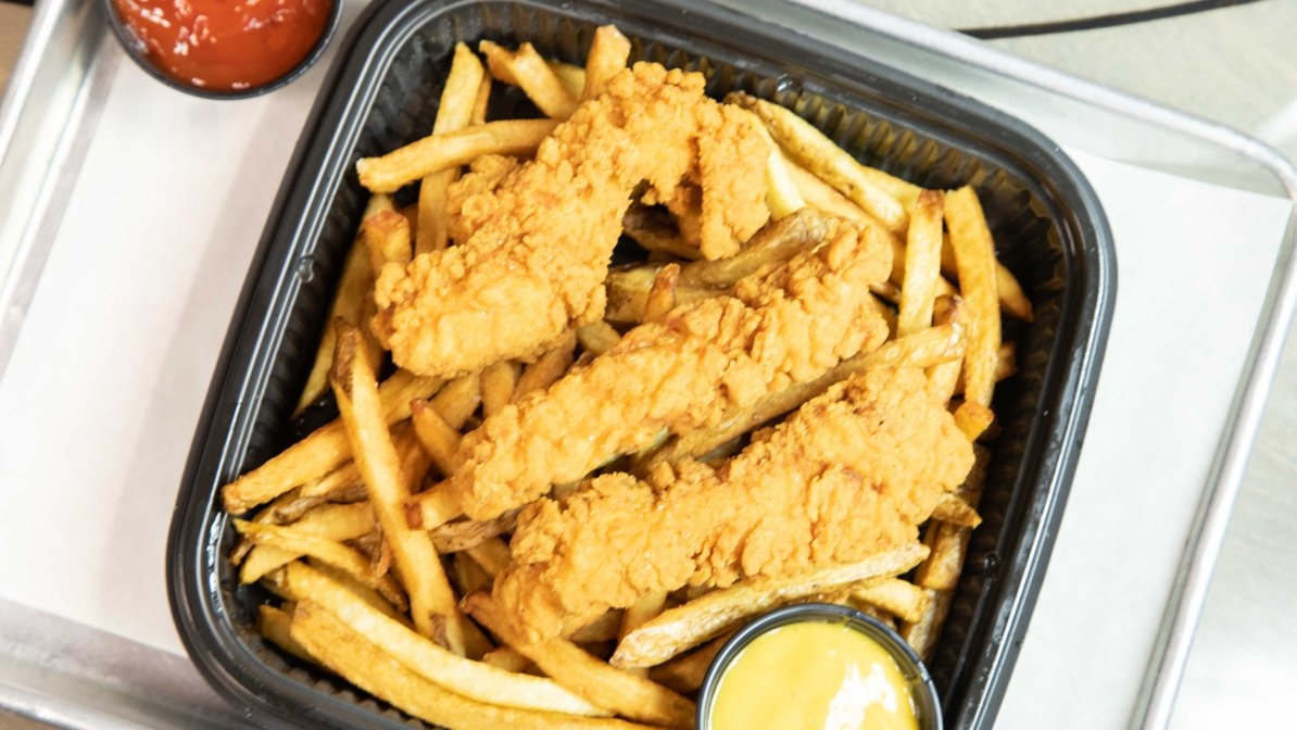 Order Chicken Finger Platter food online from Go Burger store, Mount Sinai on bringmethat.com