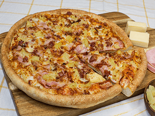 Order Tropical Hawaiian Pizza - Personal 8'' food online from Sarpino's Pizzeria  store, Northbrook on bringmethat.com
