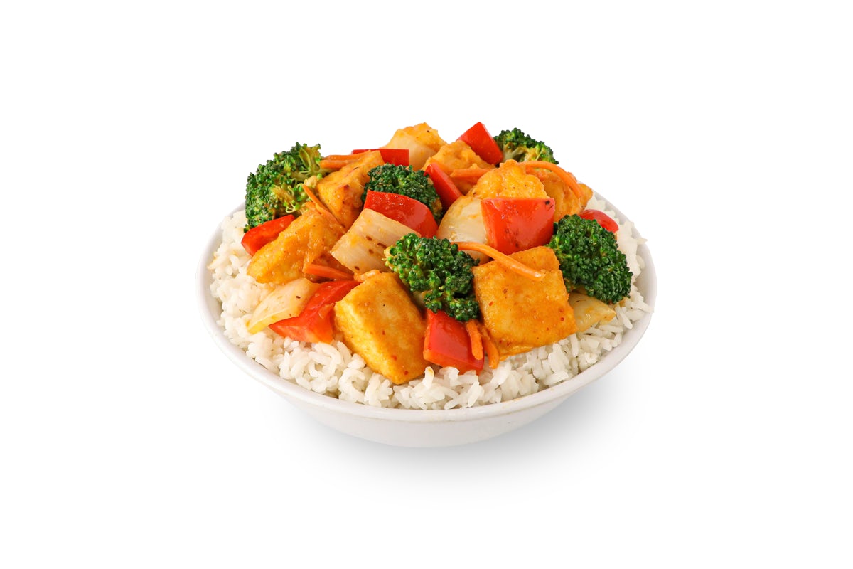 Order THAI COCONUT CURRY TOFU food online from Pick Up Stix store, Escondido on bringmethat.com