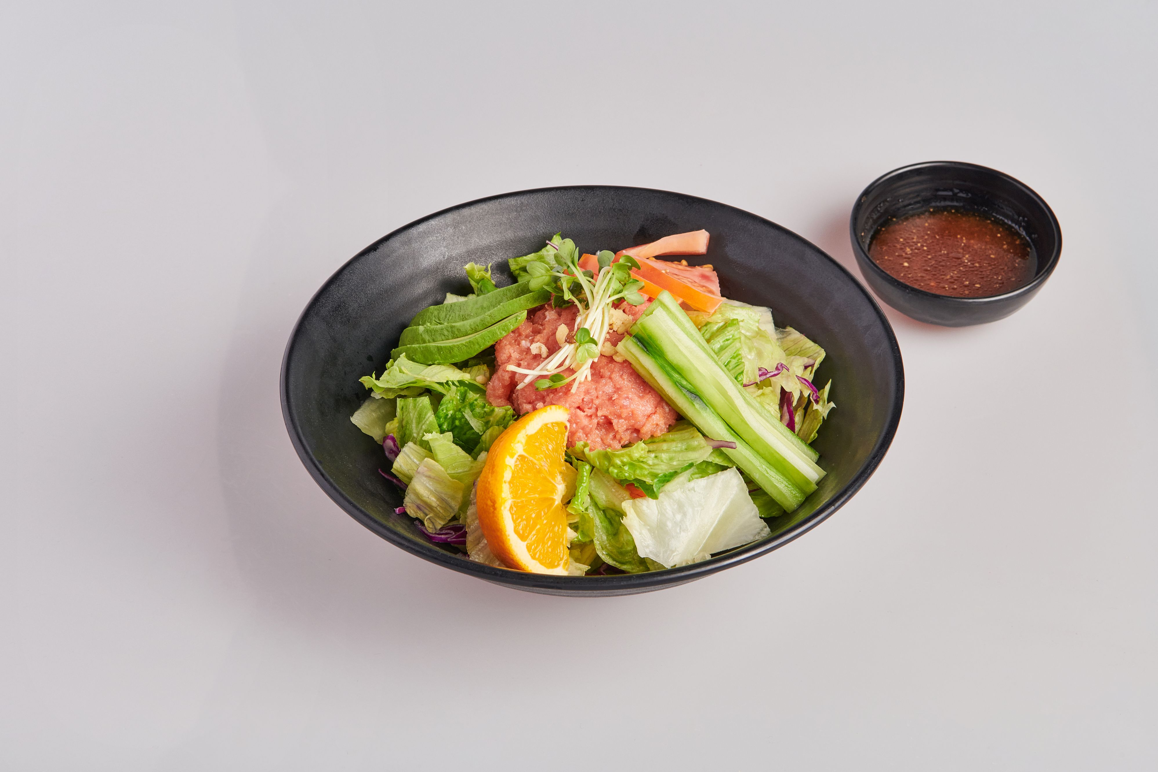 Order Spicy Tuna Salad food online from Miyako Japanese store, Santa Monica on bringmethat.com