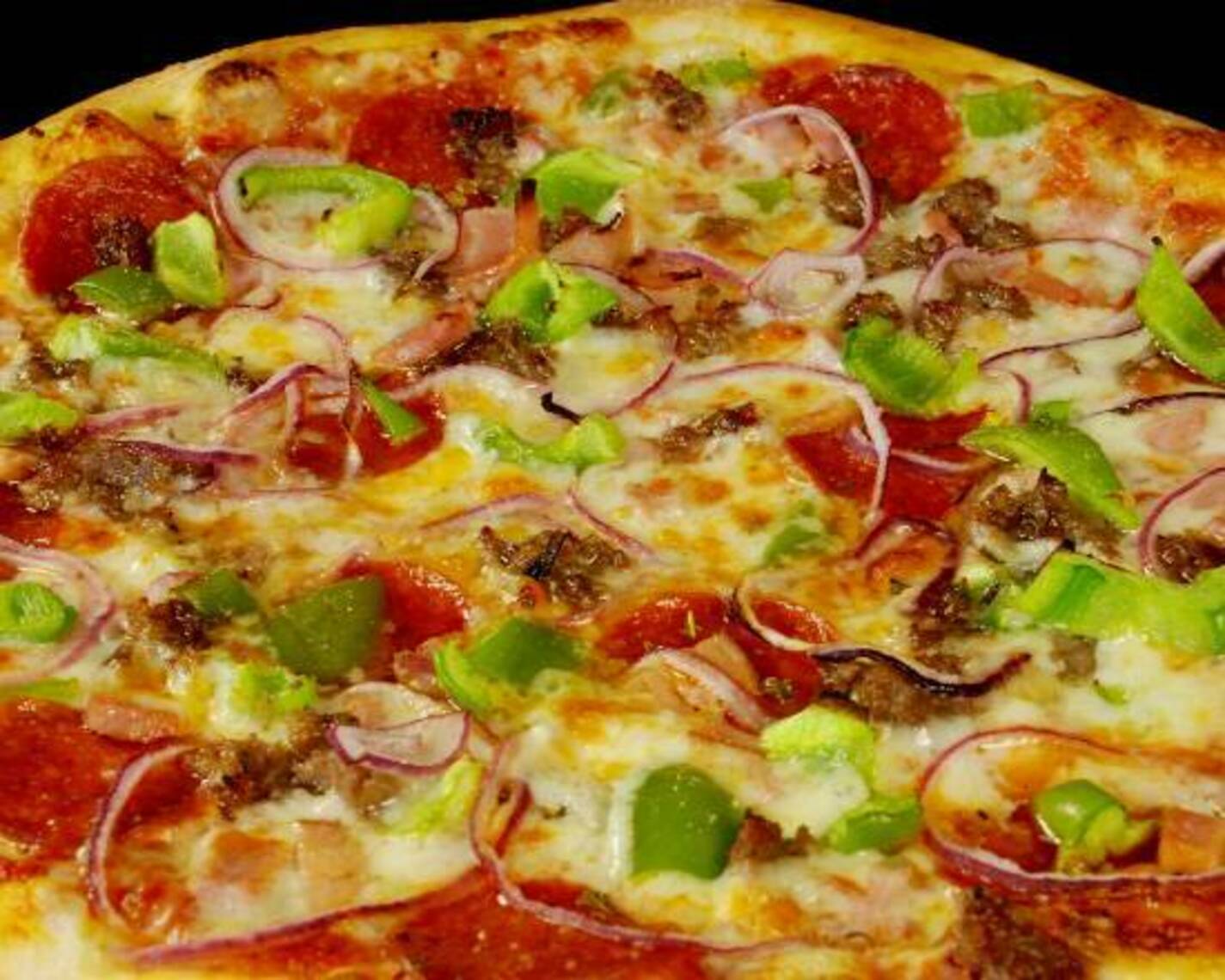 Order 10" The Roadhouse Pizza food online from Flancers store, Mesa on bringmethat.com