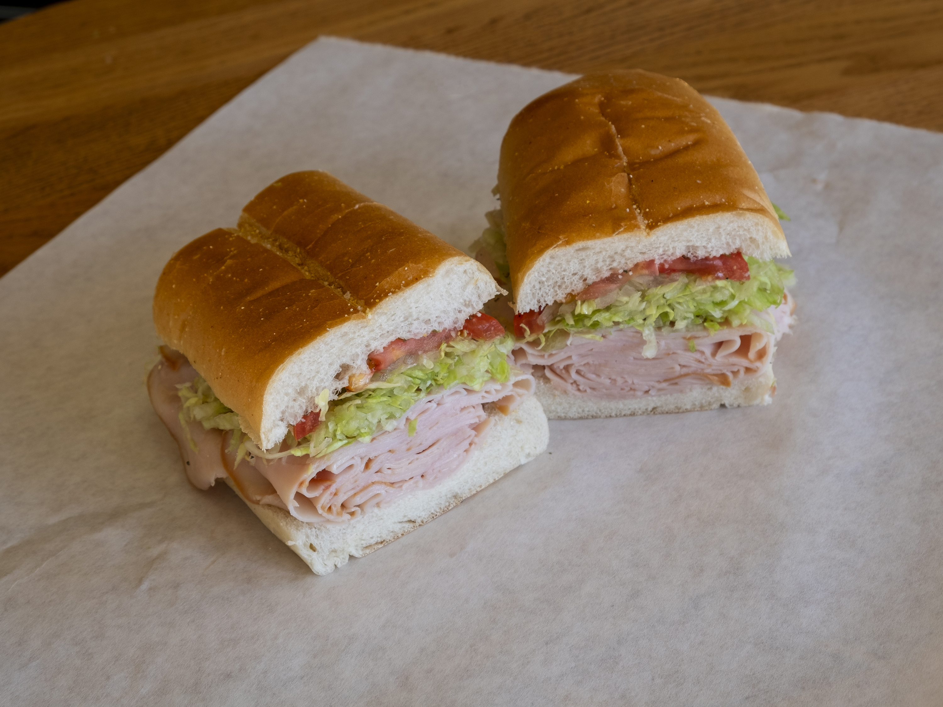 Order Oven Roasted Chicken Sub food online from Tastee Sub Shop store, Franklin Park on bringmethat.com