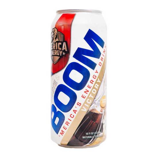 Order Merica Energy Red White & Boom - Victory food online from Exxon Food Mart store, Port Huron on bringmethat.com